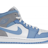 Jordan 1 Mid University Blue Grey