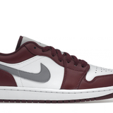 Jordan 1 Low White Bordeaux