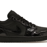 Jordan 1 Low Patent Elephant Black