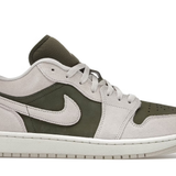 Jordan 1 Low Medium Olive Sail