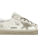 Golden Goose Super-Star White Silver