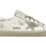 Golden Goose Super-Star White Silver