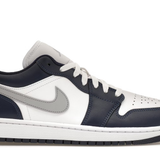 Jordan 1 Low Wolf Grey Midnight Navy