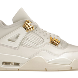 Jordan 4 White Metallic Gold