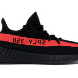 Yeezy Boost 350 Black-Red
