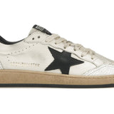 Golden Goose Ball-Star White Nappa Black Star