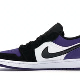 Jordan 1 Low Court Purple
