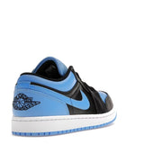 Jordan 1 Low Black University Blue