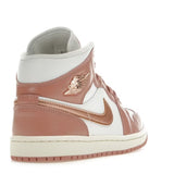 Jordan 1 Mid Red Stardust