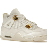 Jordan 4 White Metallic Gold