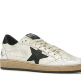 Golden Goose Ball-Star White Nappa Black Star