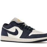 Jordan 1 Low Obsidian Suede