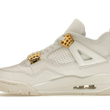Jordan 4 White Metallic Gold