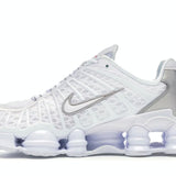 Nike Shox TL White Metallic Silver