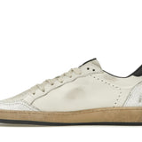 Golden Goose Ball-Star White Nappa Black Star