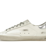 Golden Goose Super-Star White Silver