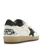 Golden Goose Ball-Star White Nappa Black Star