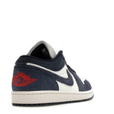 Jordan 1 Low Obsidian Suede