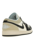Jordan 1 Low Coconut Milk Black Muslin